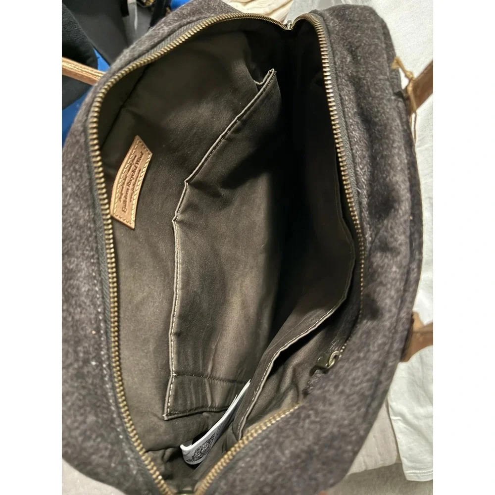 Fjallraven Norrvage Briefpack Brown Recycled Wool Backpack 23332 NWT